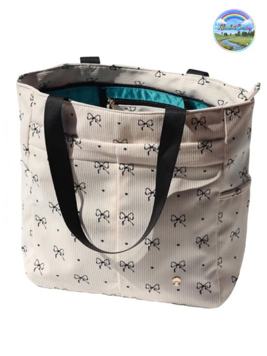 Handbags - Large Tote Bag with Multi Pockets Water Resistant Heavy Duty Shoulder Bag for